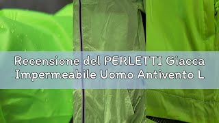 Recensione del PERLETTI Giacca Impermeabile Uomo Antivento Leggera - Impermeabile Pioggia Sportivo c