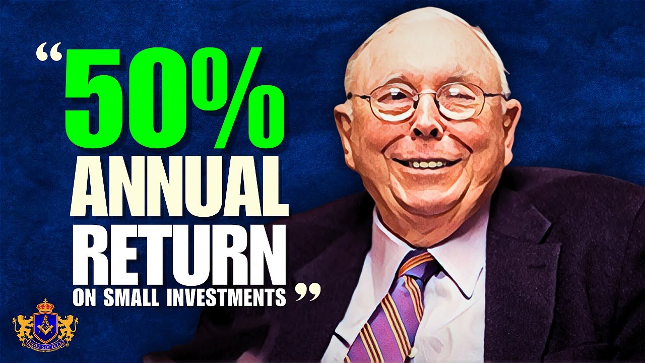 📈 Charlie Munger's Small Money Investment Tips! Start Investing Now ...