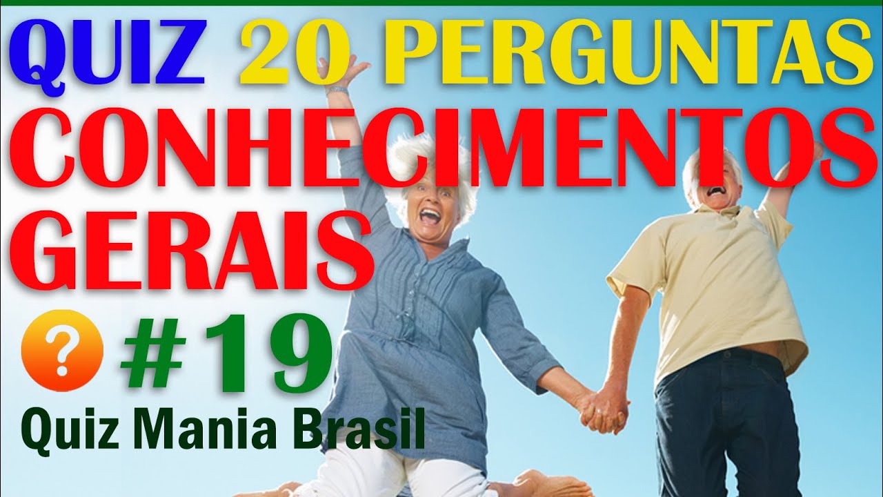 🔴 Quiz Conhecimentos Gerais 6 - O melhor desafio 30 Perguntas super  curiosas - Quiz Mania Brasil 