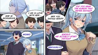 [Manga Dub] The untouchable ice princess fell asleep on my shoulder, and now...