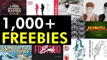 FREE Print on Demand Elements (Graphics/Brushes/Vectors)