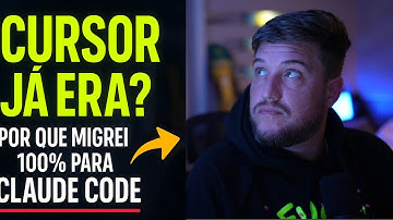 Cursor já era? Por que migrei 100% para Claude Code - Live Coding Ao Vivo