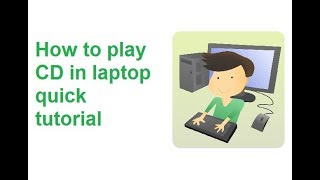 how to play cd in laptop