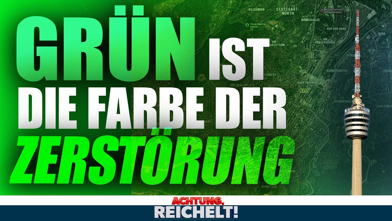 Zerstörung der Wirtschaft: Schwarz-Grün wäre das Ende für Baden-Württemberg! | Achtung, Reichelt!