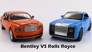 Rolls Royce vs Bentley | Restoration Rolls Royce Phantom vs Bentley Mulsanne Abandoned | Model Cars