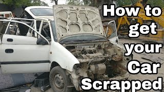 How to get your 15 year old car scrapped