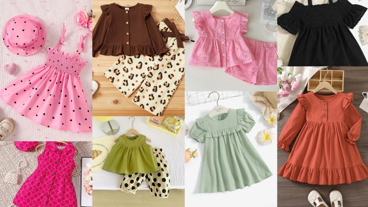 Top 40 Beautiful Baby Girl Dresses | Cute Kids Outfit Ideas | Baby Frocks Collection 2026