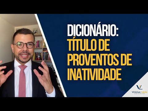 Vídeo: Was significa inatividade?