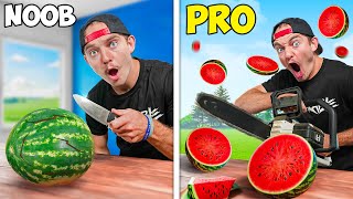 Noob vs Pro: How To Cut Fruits screenshot 5