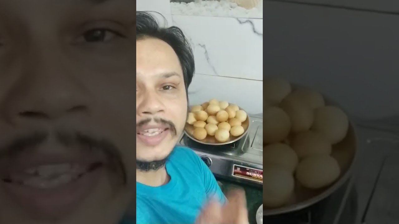 Home made Gol Gappe Or Paani Puri By Nitin Uploader