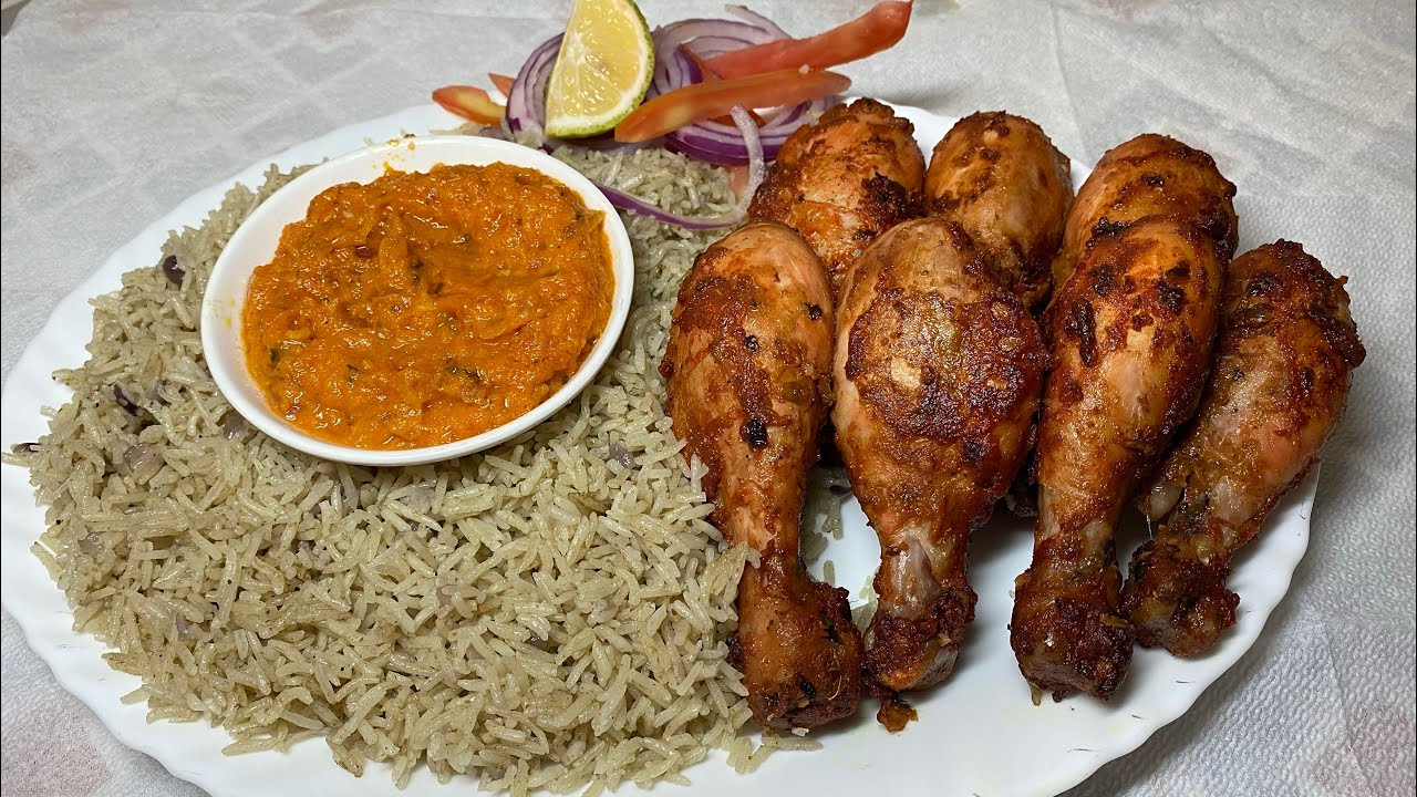 👌❤️Bariis Iyo Chicken/Dooro Foorno la’aan aan sameeyay aadna u macaan🤤|Chef Hussein