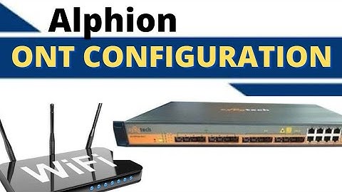Alphion ONT PPPOE Configuration #pppoe #ont #ftth