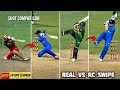 RC24 Game vs REAL Shots Comparison | New 64 Premium Shots | PK GAMING WORLD | #realcricket24