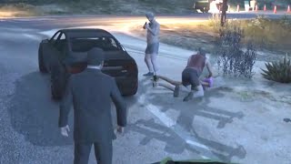 Micheal saved a girl from being raped | GTA 5 | Gameplay | PS 5 | Profile