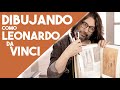 Dibujando como Leonardo Da Vinci | Rotuladores Sepia | #skecthing #QuédateEnCasa