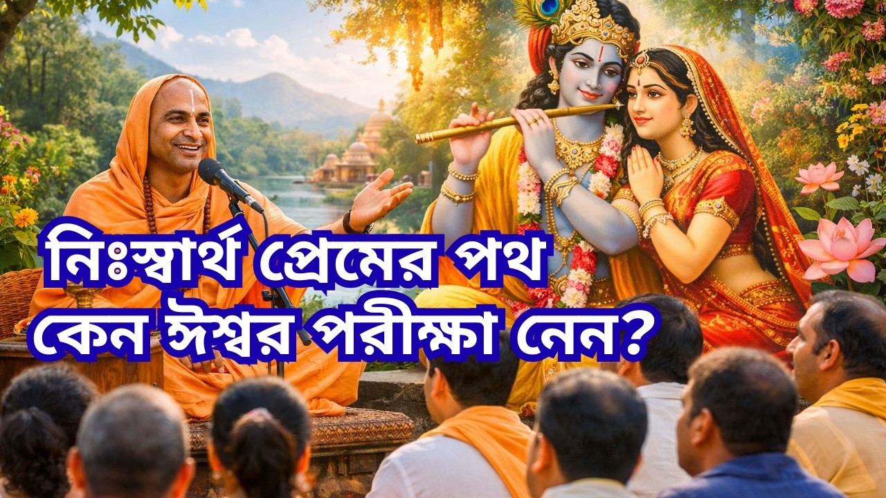 নিঃস্বার্থ প্রেমের রহস্য | ঈশ্বরের সাথে সম্পর্ক | সেবা ও আত্মসমর্পণের শক্তি | কেন ঈশ্বর পরীক্ষা নেন
