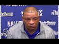 Doc Rivers Postgame Interview - Game 7 - Hawks vs 76ers | 2021 NBA Playoffs