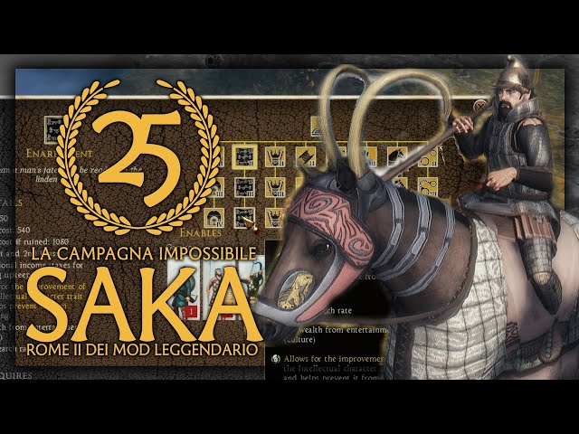 LA CIMMERIA NE HA ABBASTANZA !?! ► Saka #25 - Total War Rome II DEI Mod Leggendario