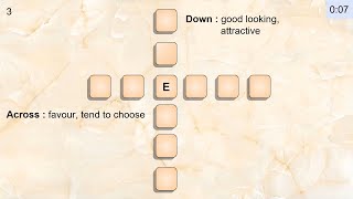 Six letter Crossword puzzle - 02