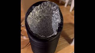 Grow room ducting by AC Infinity