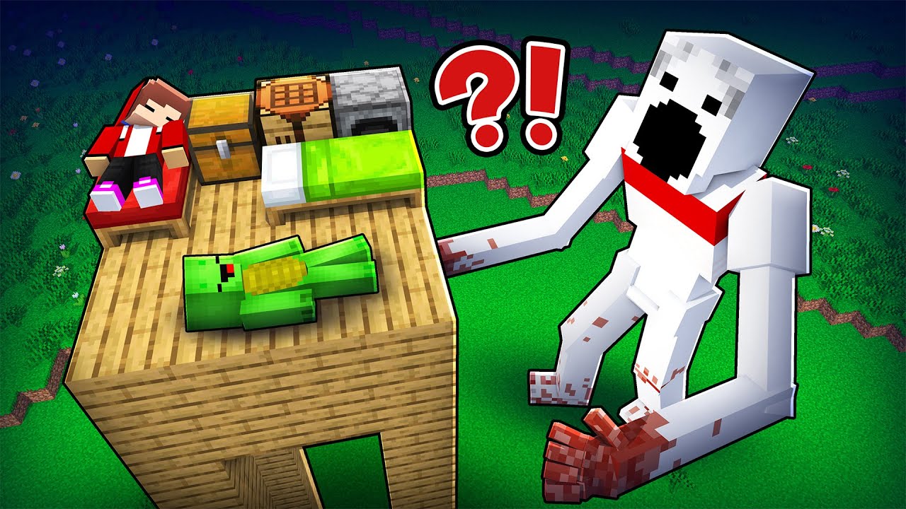 JJ and Mikey Survive 99 Days in FOREST with SCARY CARRIE in