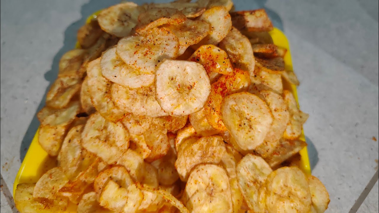 Banana hot chips recipe in Telugu YouTube