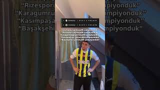 yine bir son dakika vakası😂 #galatasaray #football #fenerbahçe #beşiktaş #süperlig #trend #eğlence