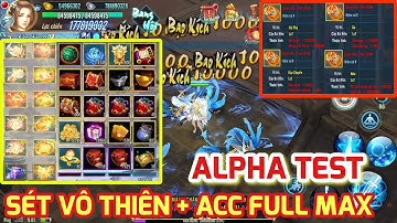 VLTK Mobile Lậu Siêu Nhân - Tân Thủ Cấp 200 , Sét Nguyên Tử Mới , Acc Full Max Knb Tỷ Tỷ