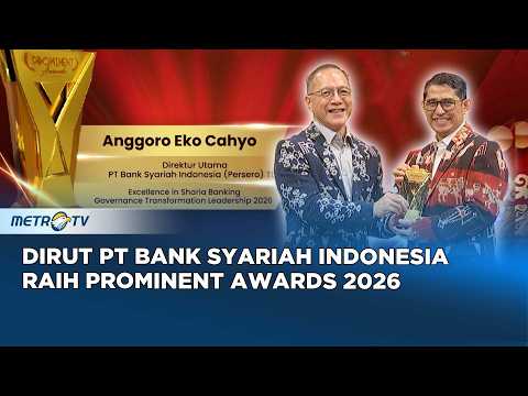Dirut BSI Raih Prominent Awards Excellence in Sharia Banking Governance Transformation Leadership