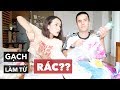 Làm gạch từ rác?