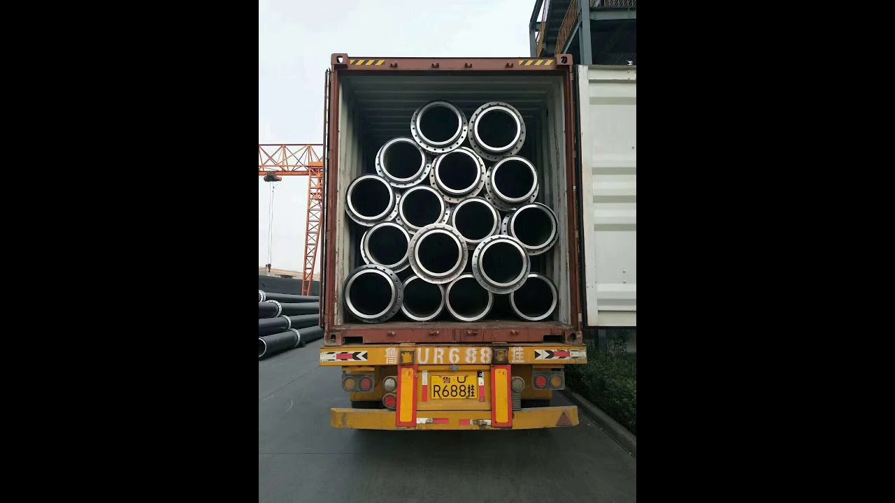 Dredging HDPE pipe by HOHN Group www.pipesfloats.com