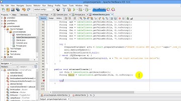 45. Eliminar registro seleccionado desde una Jtable suprimiéndose en la tabla de una base de datos