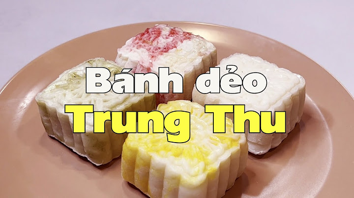 Bột bánh dẻo tiếng anh là gì