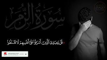 سوره الزمر القرآن الكريم ❤️ اسلام صبحي