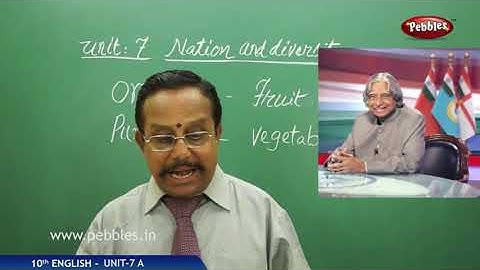 Unit-7 A | Nation & Diversity | Class 10th State Board Syllabus English
