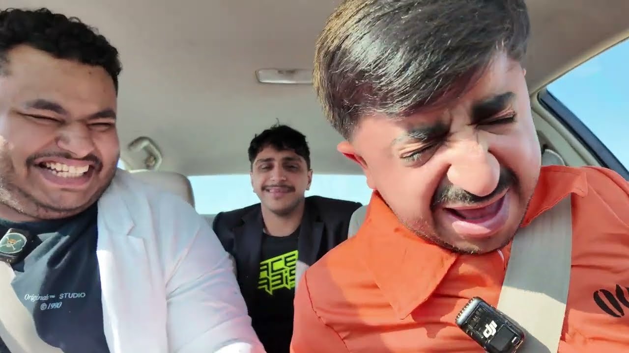 اختبرت الشباب يسوقون بدون حواس