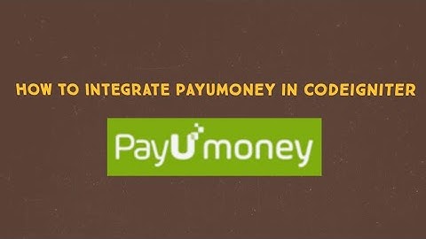 Payumoney integration in Codeigniter || Best Payment Gateway || Download Free Php script