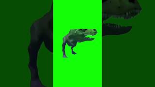 Dancing Dinosaur Green Screen