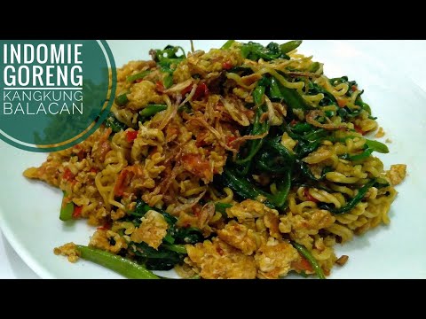 Resep Mie Goreng Kangkung Belacan