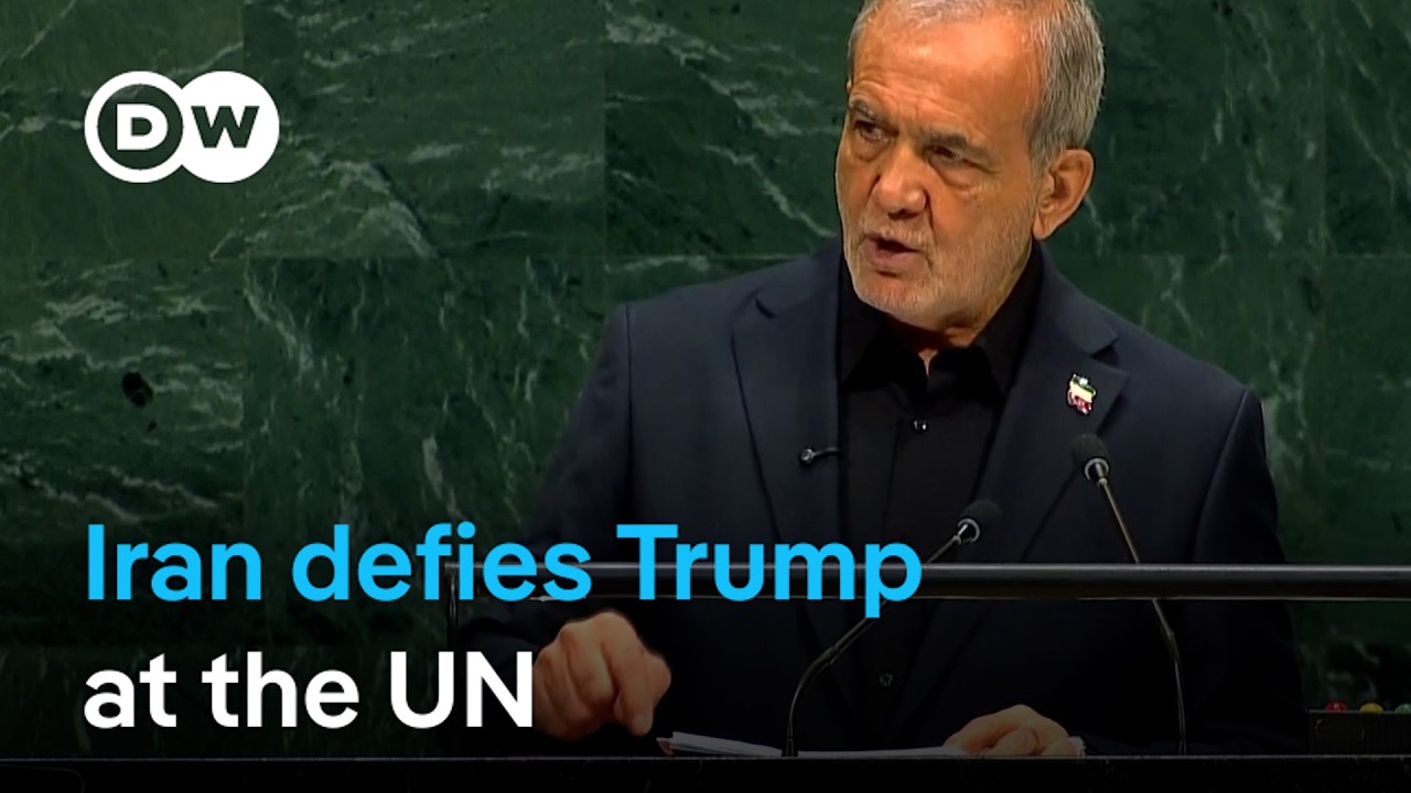Iran will never ‘bend the knee’: Pezeshkian 's response to Trump’s threats at the UN | DW News