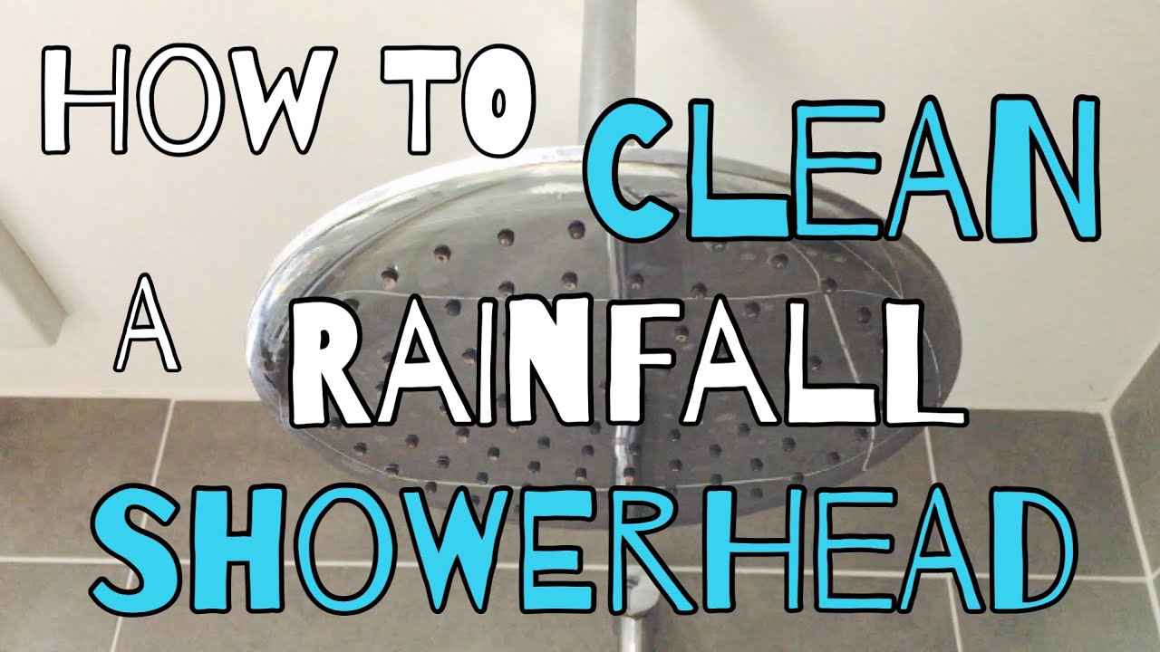 How To Clean Rain Shower Head Standard Pedestal Sink