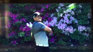 Tiger Woods cusses at Masters,