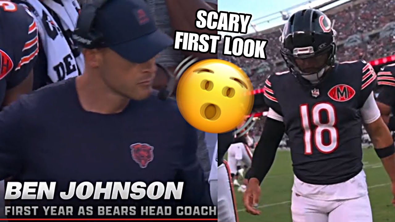 ⁣Caleb Williams & Ben Johnson *DANGEROUS* Chicago Bears DEBUT HIGHLIGHTS vs Bills “NFL’s in TROUB