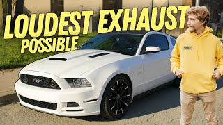 Loudest Mustang GT Possible | INSANE Exhaust!!
