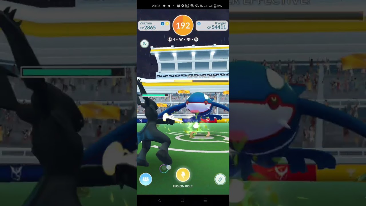 Rural Pokémon GO Raid: Kyogre Goes Down