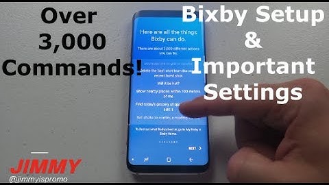 Samsung Bixby Voice | Important Settings And Setup