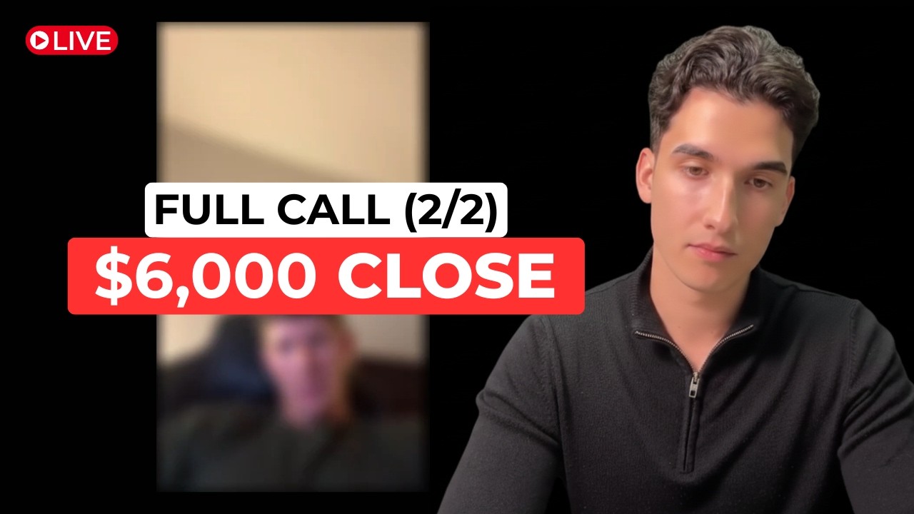 Closing A $6000 Skeptical Prospect (Part 2) - High Ticket Sales