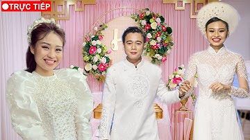 🔴TRỰC TIẾP: Lễ cưới Lê Lộc và Tuấn Dũng, Lê Giang tặng hơn 50 cây vàng