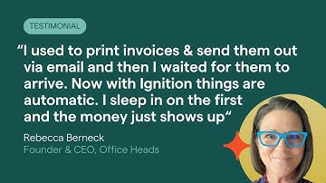 Revolutionize Your Firm with Ignition: Rebecca Berneck