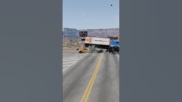 Insane Highway Collisions #45 | BeamNG Drive Crash Simulation